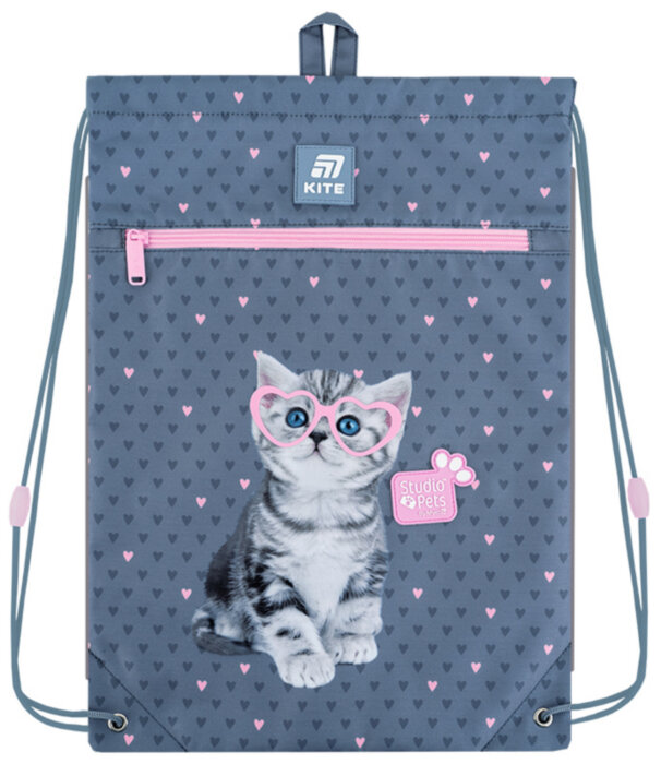 Сумка для взуття з кишенею Kite SP25-601M-1 Studio Pets