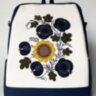 Рюкзак жіночий Alba Soboni U22119 синій-білий