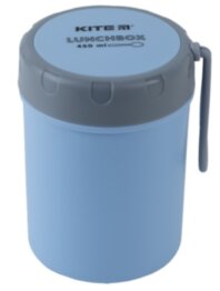 Ланчбокс круглий Kite K23-187-2, 450 мл, блакитний
