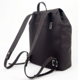 Рюкзак жіночий з кишенею для ноутбука 13,6" Alba Soboni 250322 темний шоколад