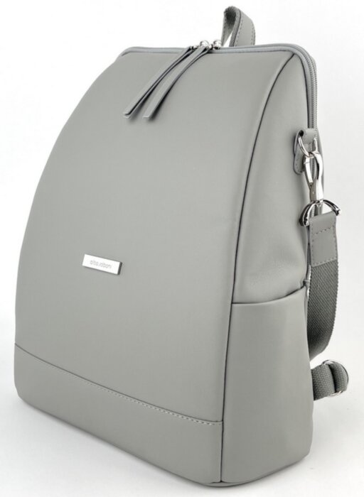Рюкзак жіночий з кишенею для ноутбука 13,6" Alba Soboni 230108 світло-сірий