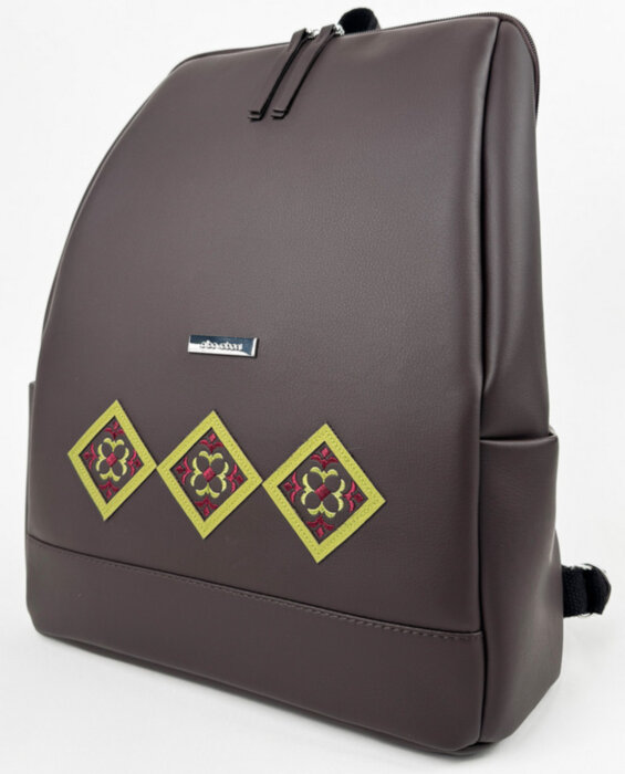 Рюкзак жіночий з кишенею для ноутбука 15,6" Alba Soboni 250057 (15,6) коричневий