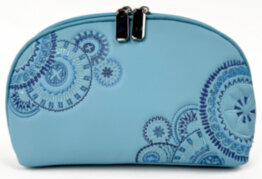 Косметичка Alba Soboni 7082 блакитна