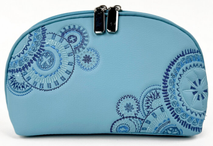 Косметичка Alba Soboni 7082 блакитна