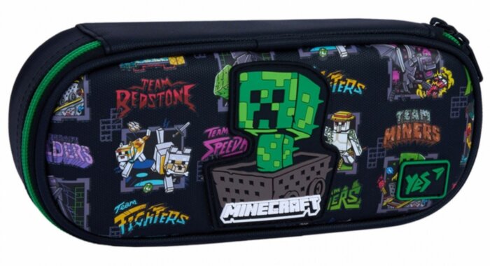 Пенал шкільний YES 533666 Minecraft Comix