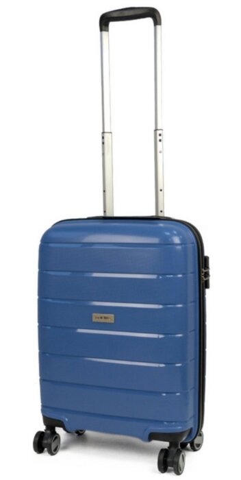 Валіза на 4 колесах мала Paklite Mailand Deluxe TL074247-25 S синя
