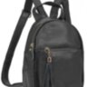 Рюкзак шкіряний жіночий Riche NM20-W1899A чорний