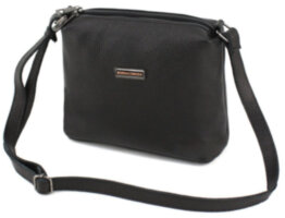 Сумка жіноча шкіряна Borsacomoda 822023 чорна